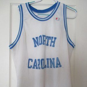 1980s North Carolina Basketball Vintage Jersey UNC Tar Heels Uniform